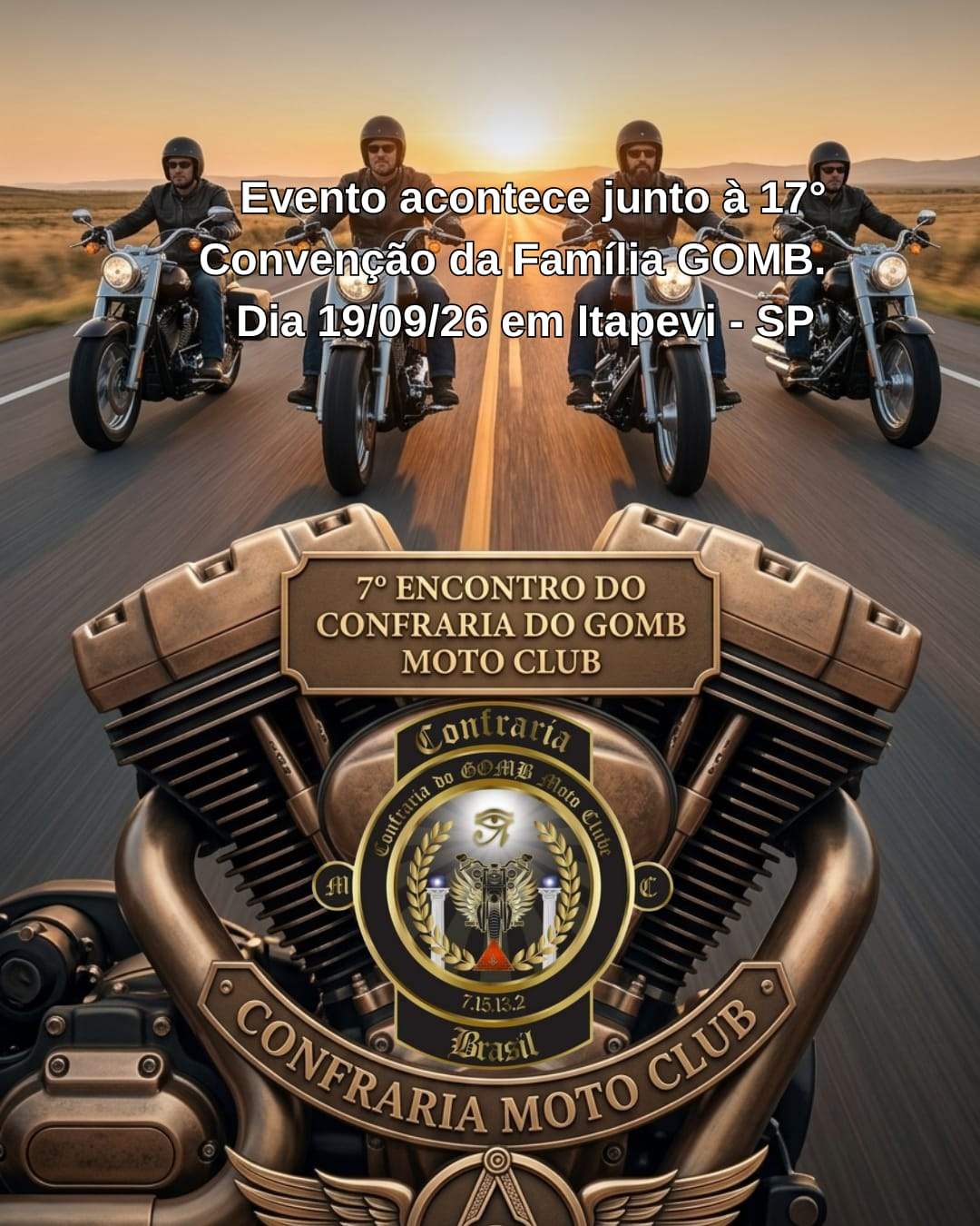 7º Encontro da Confraria Moto Club